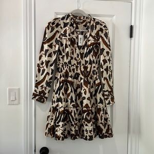 Ulla Johnson Ismaya Dress Bone Sz 2